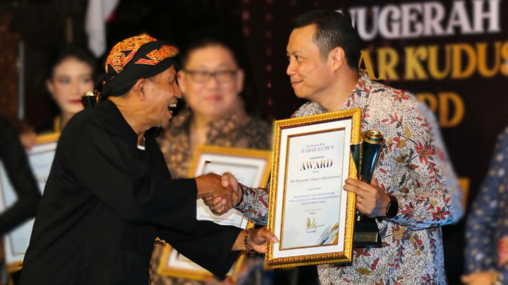 Konsistensi Kontribusi, Nojorono Kudus Kembali Raih Radar Kudus Award 2025