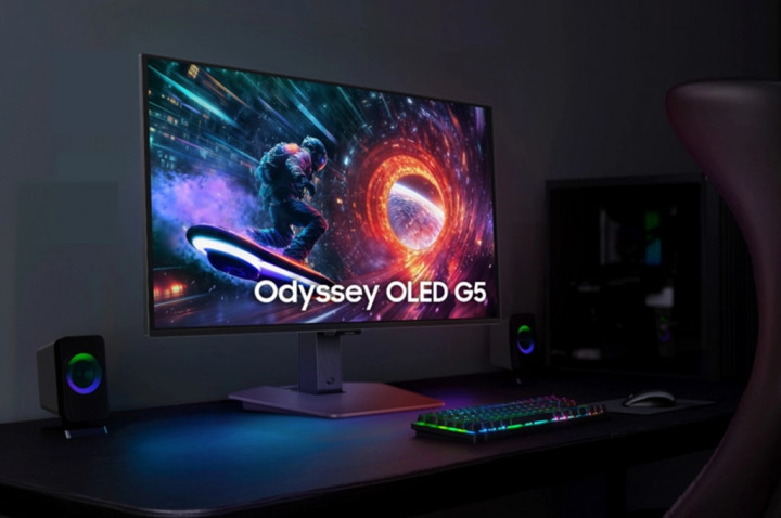 Ada Monitor Gaming QHD OLED 27 Inci, Odyssey OLED G50SF