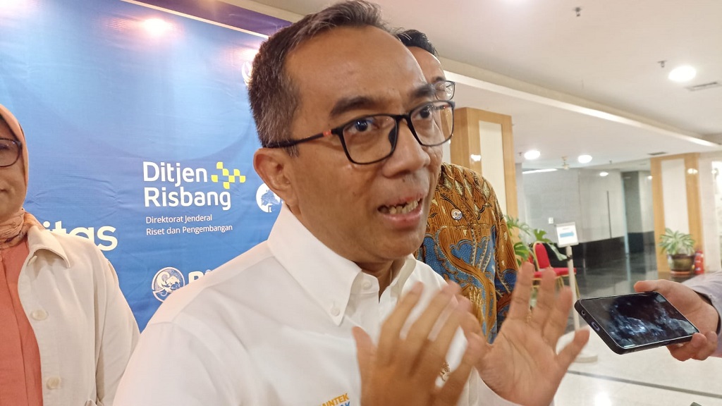 Mendiktisaintek Brian Yuliarto. Medcom.id/Ilham Pratama Putra