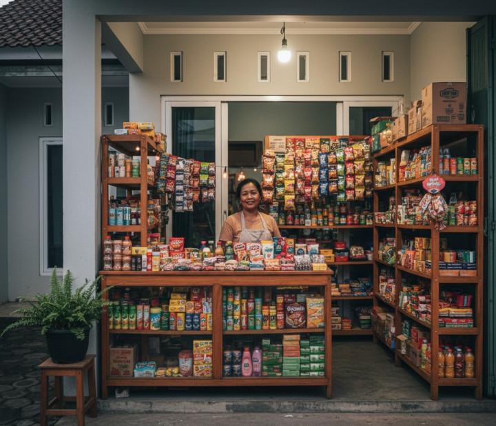 5 Model Warung Kelontong di Teras Rumah, Bisa Kamu Coba