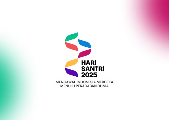 Ini Filosofi dan Makna Warna di Balik Logo Hari Santri 2025