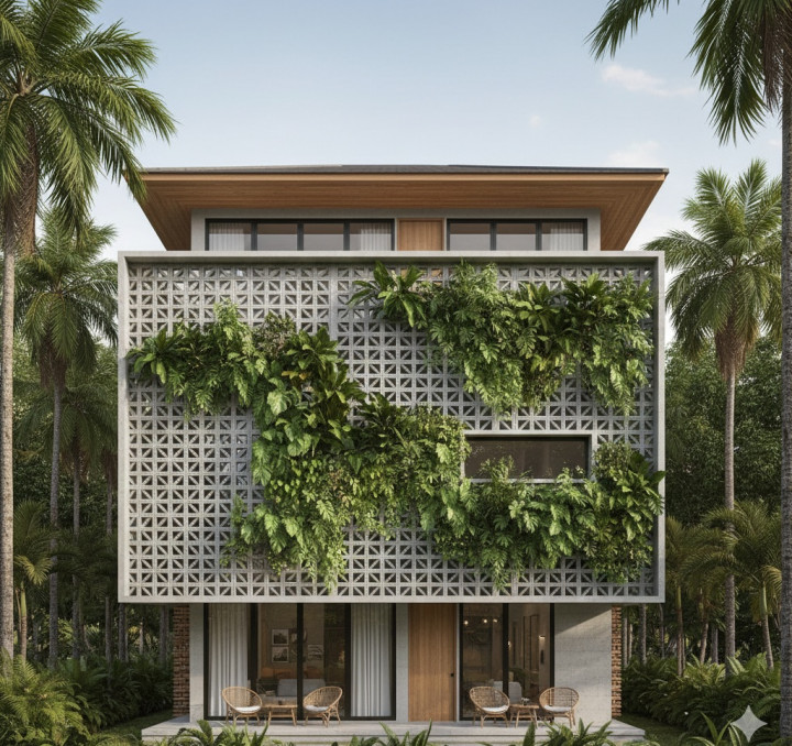 5 Desain Rumah Tropis untuk Iklim Indonesia
