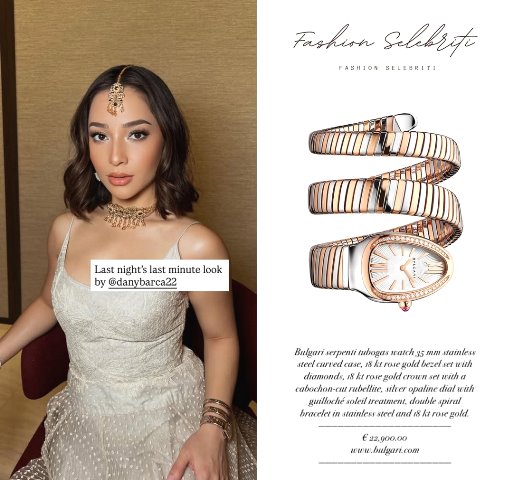 Fantastis! Ini Harga Jam Mewah Nikita Willy Tampil di Pesta Malam Diwali