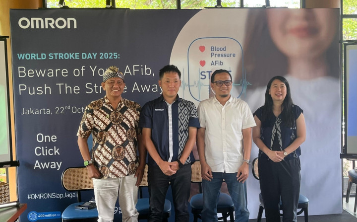 Peringati Hari Stroke Sedunia, OMRON Perkenalkan Tensimeter Pendeteksi AFib