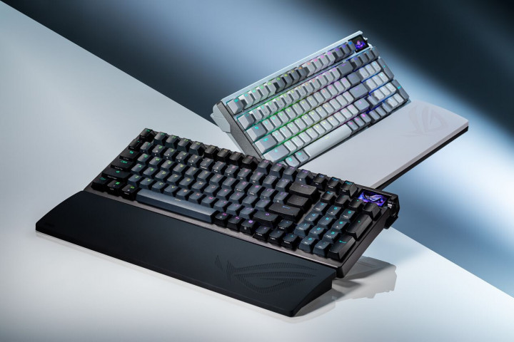 Asus ROG Kenalkan Keyboard Azoth 96 HE, Pakai Switch Magnetik