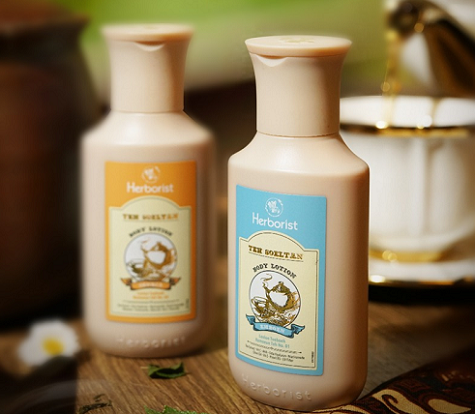Herborist Teh Soeltan Body Lotion. (Foto: Dok. Istimewa)