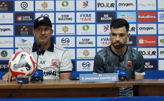 Madura United Bidik Kemenangan di Kandang Lawan Persija