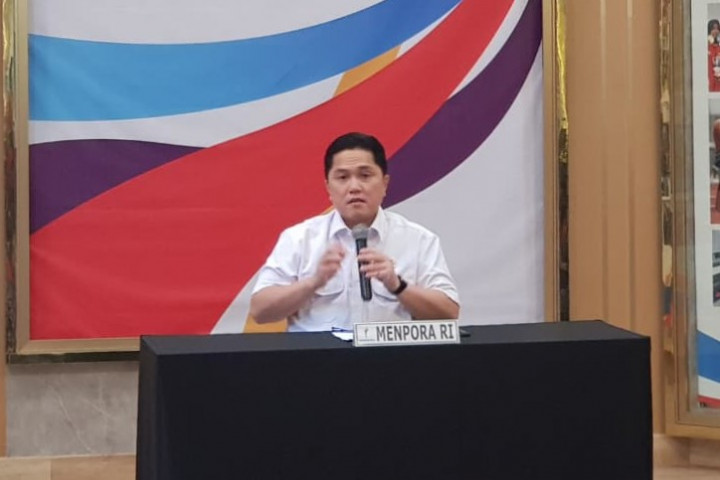 Indonesia Dihukum IOC, Menpora Erick Thohir tetap Kalem