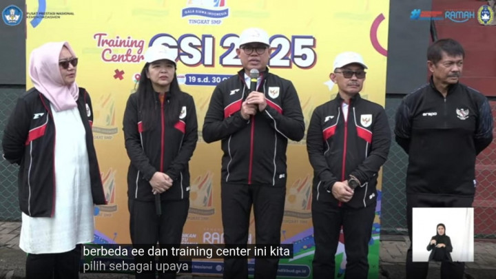 172 Talenta Sepak Bola ikut TC Gala Siswa Indonesia 2025