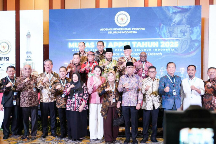 Rudy Mas’ud Terpilih sebagai Ketua APPSI Mewakili Gubernur se-Indonesia