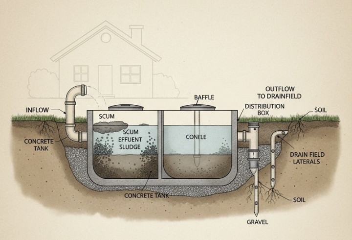 Cegah Air Sumur Tercemar, Ini Jarak Ideal Septic Tank Sesuai Standar SNI dan Kesehatan