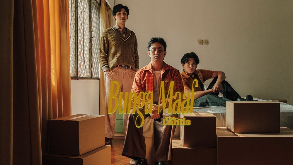 Poster Bunga Maaf - The Lantis (sumber: YouTube The Lantis)