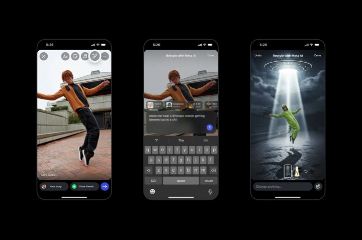 Instagram Stories Baru Kini Diedit Otomatis oleh Meta AI