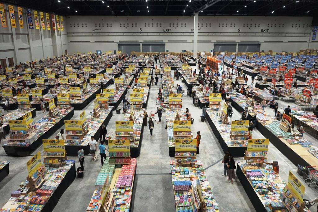 Penampakan NICE PIK 2 saat menjadi surga buku bagi pencinta literasi. Dok. Ist