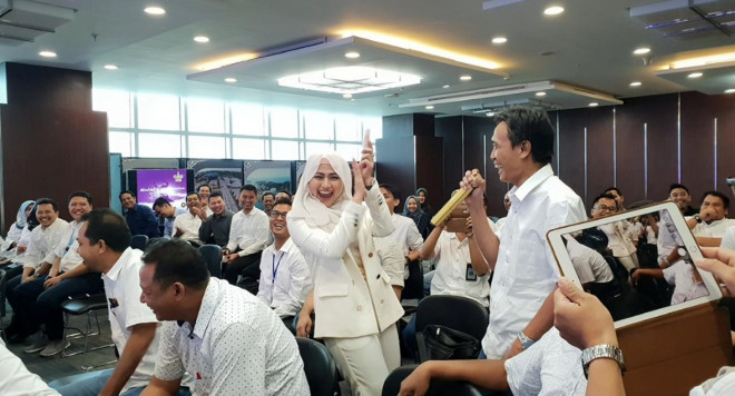 Nama Poppy Amalya identik dengan perubahan positif. Dok. Ist