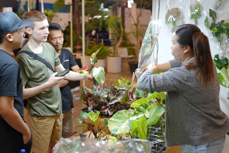 FLOII Expo ini penuh dengan pilihan tanaman dari berbagai jenis yang bisa membuat rumah kamu lebih hidup dan segar. Dok. Ist