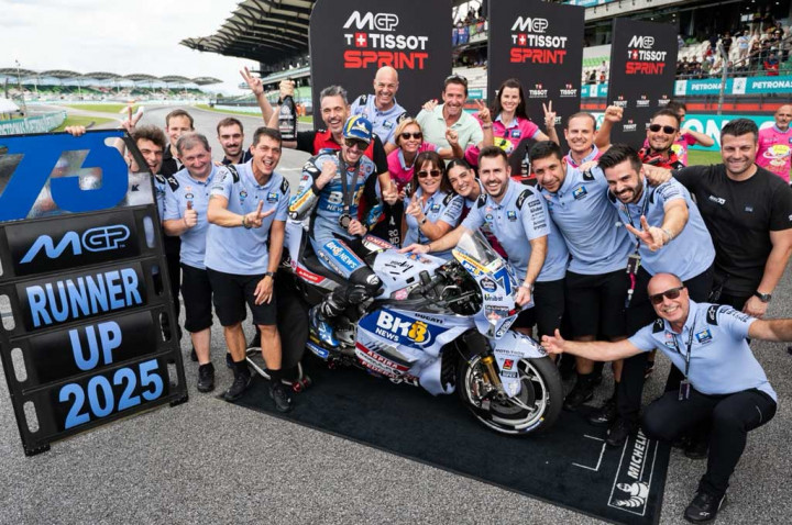 Duo Pembalap Gresini Racing Kunci Titel Ganda di Sprint Race MotoGP Malaysia