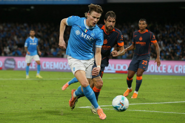 Inter jadi Pijakan Napoli untuk Kembali ke Puncak Klasemen