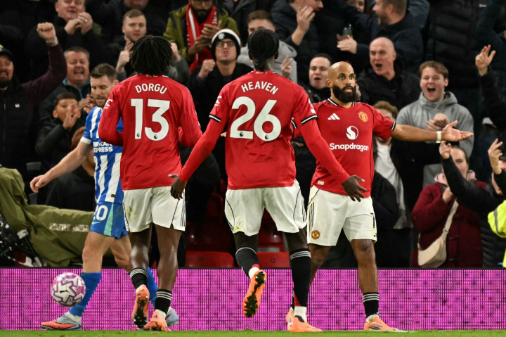 MU Redam Perlawanan Brighton
