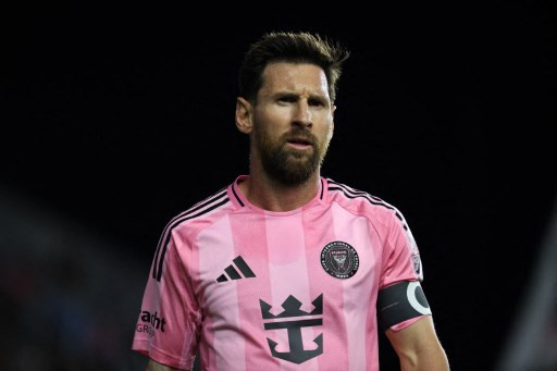 Penyerang Inter Miami, Lionel Messi (AFP/Leonardo Fernandez)