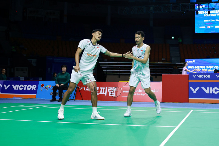 French Open 2025: Main Menyerang Bawa Fajar/Fikri ke Final