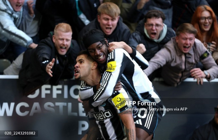 Newcastle vs Fulham: Sengit, Gol Telat Bruno Guamraes Bawa Tuan Rumah Menang Tipis