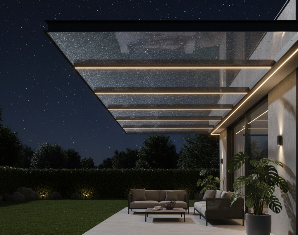 Desain kanopi yang cocok untuk rumah. Foto: Gemini AI