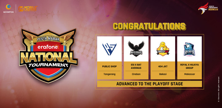 Erafone National Tournament 2025 Masuk Babak Playoff, Siapa Saja Timnya?