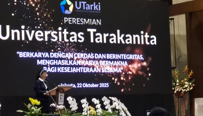 Ketua Pembina Yayasan Tarakanita (YPT), Suster Yustiana CB