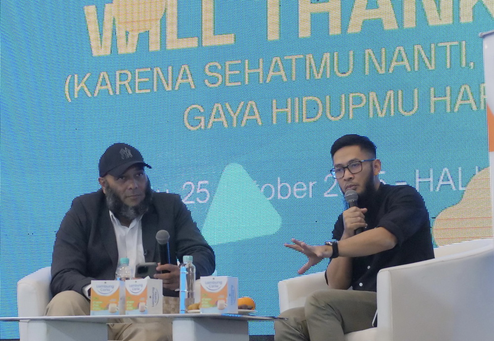 dr. Zaidul Akbar di Halal Kulture Market di ICE BSD (Foto: instagram)