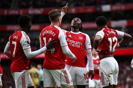 Gol Perdana Eze Bantu Arsenal Jatuhkan Palace