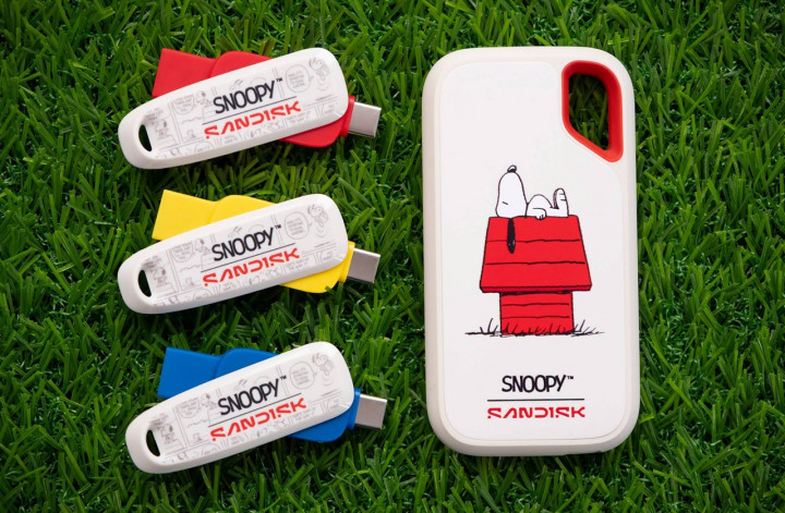 Ada Snoopy di Storage Eksternal Sandisk, Apa Saja?