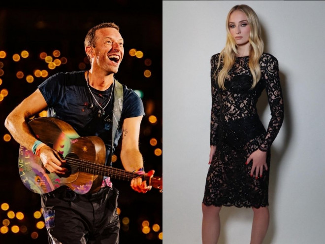 Chris Martin dan Sophie Turner (Foto: Instagram)