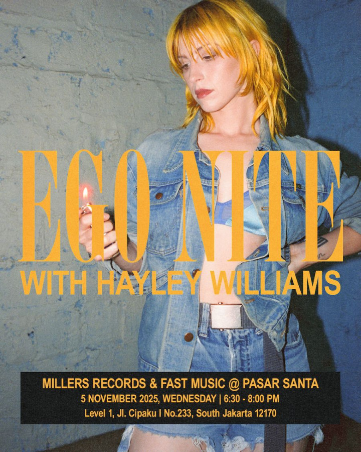 Sesi Dengar Eksklusif Album Baru Hayley Williams Digelar di Jakarta