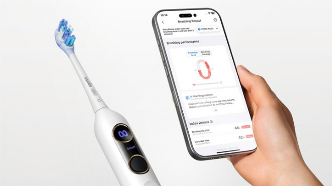 Kombinasi sikat gigi elektrik berbasis AI dan water flosser berbasis tekanan air memungkinkan pembersihan optimal hingga ke area tersembunyi tanpa menimbulkan iritasi. Dok. Ist