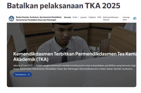 Ratusan Ribu Orang Tanda Tangan Petisi Batalkan Pelaksanaan TKA 2025