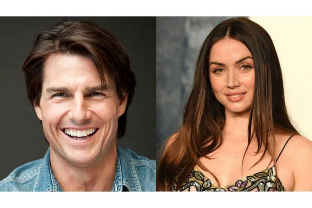 Tom Cruise & Ana de Armas (Foto: X @popcrave)