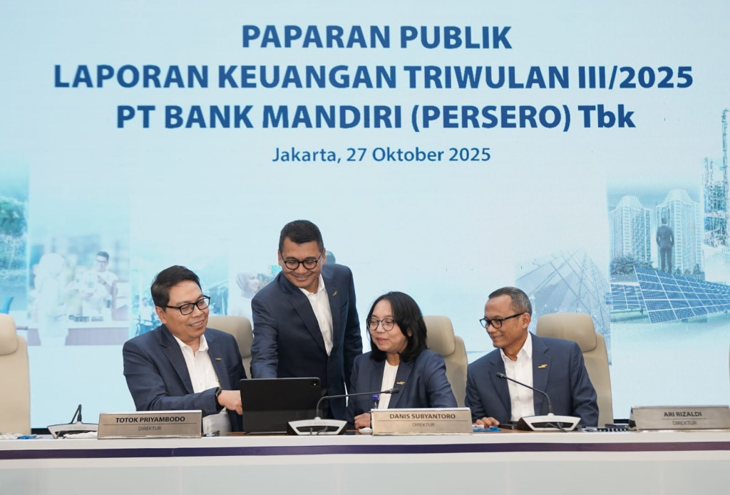 Paparan publik Bank Mandiri. Foto: Dokumen Bank Mandiri