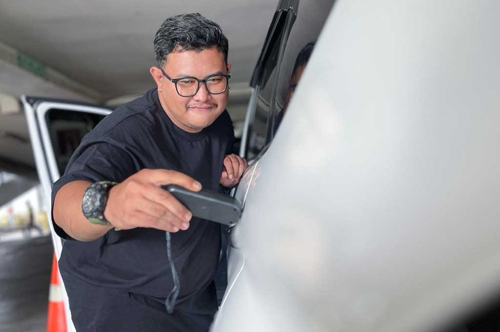 Lakukan pengecekan singkat mobil sebelum berkendara, untuk menjaga keselamatan berkendara. GS