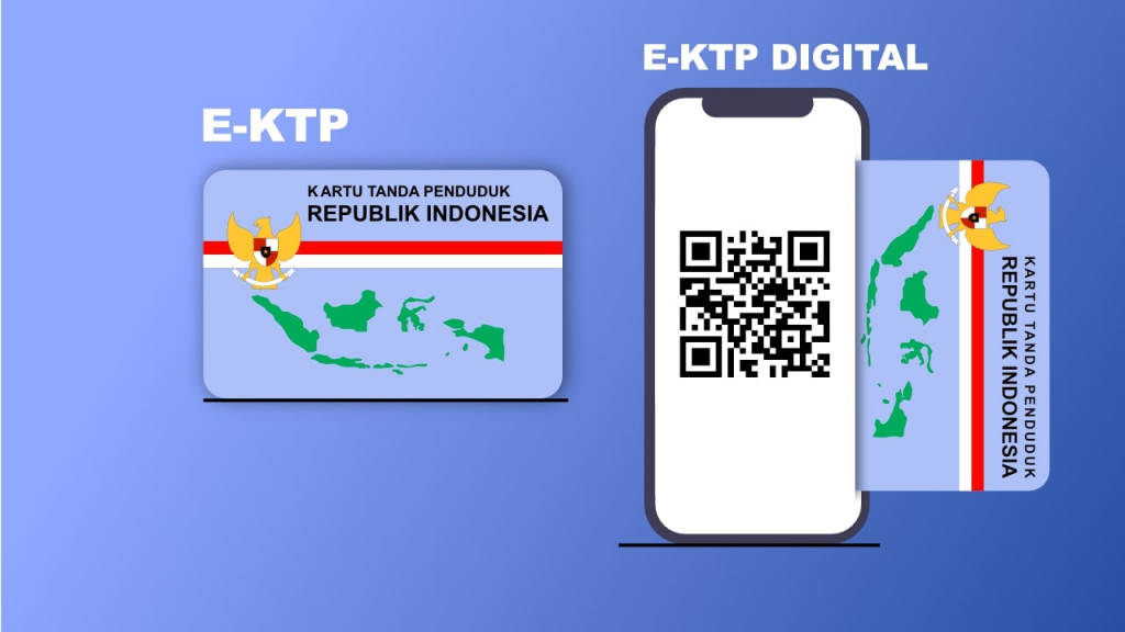 KTP digital.