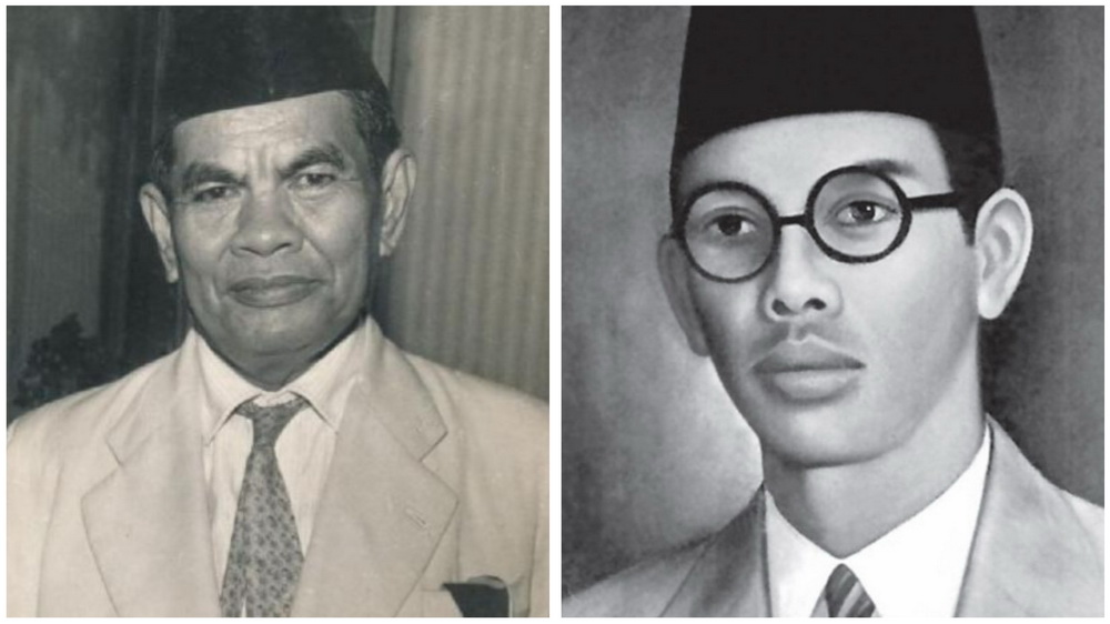 Mohammad Yamin & WR. Soepratman (Foto: dok. Kemdikbud & Koleksi Perpusnas RI)