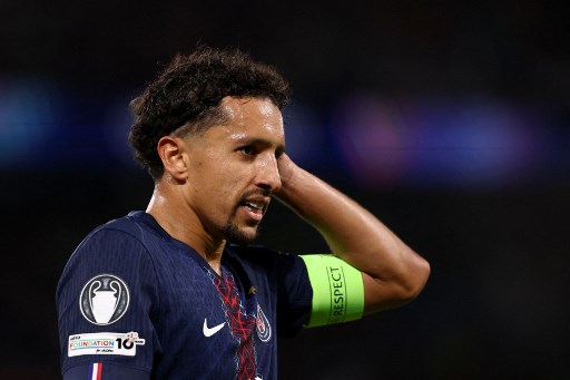 Kapten PSG, Marquinhos (AFP/Franck Fife)