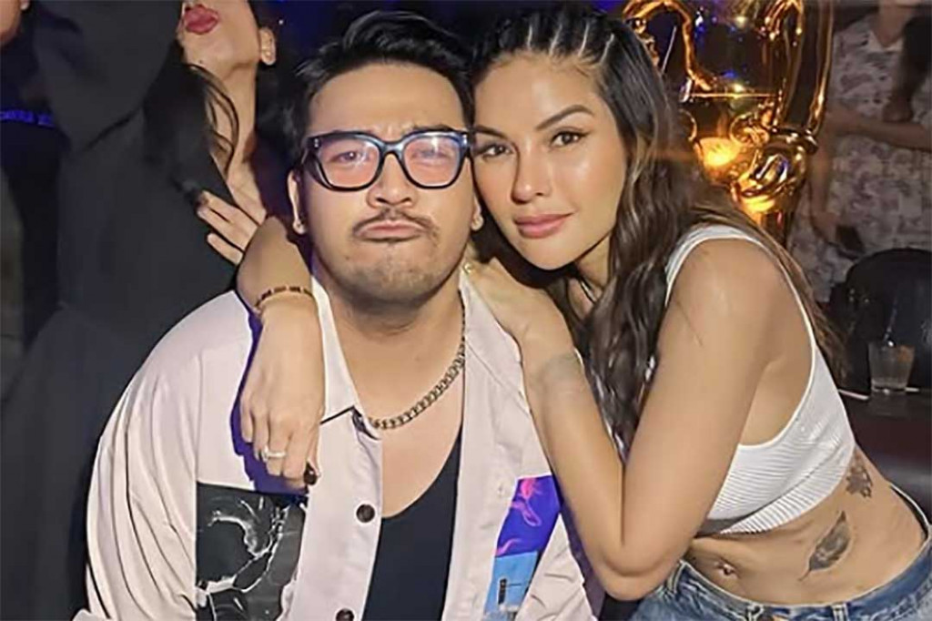 Icad Alghani & Nikita Mirzani (Instagram @icadalghani)