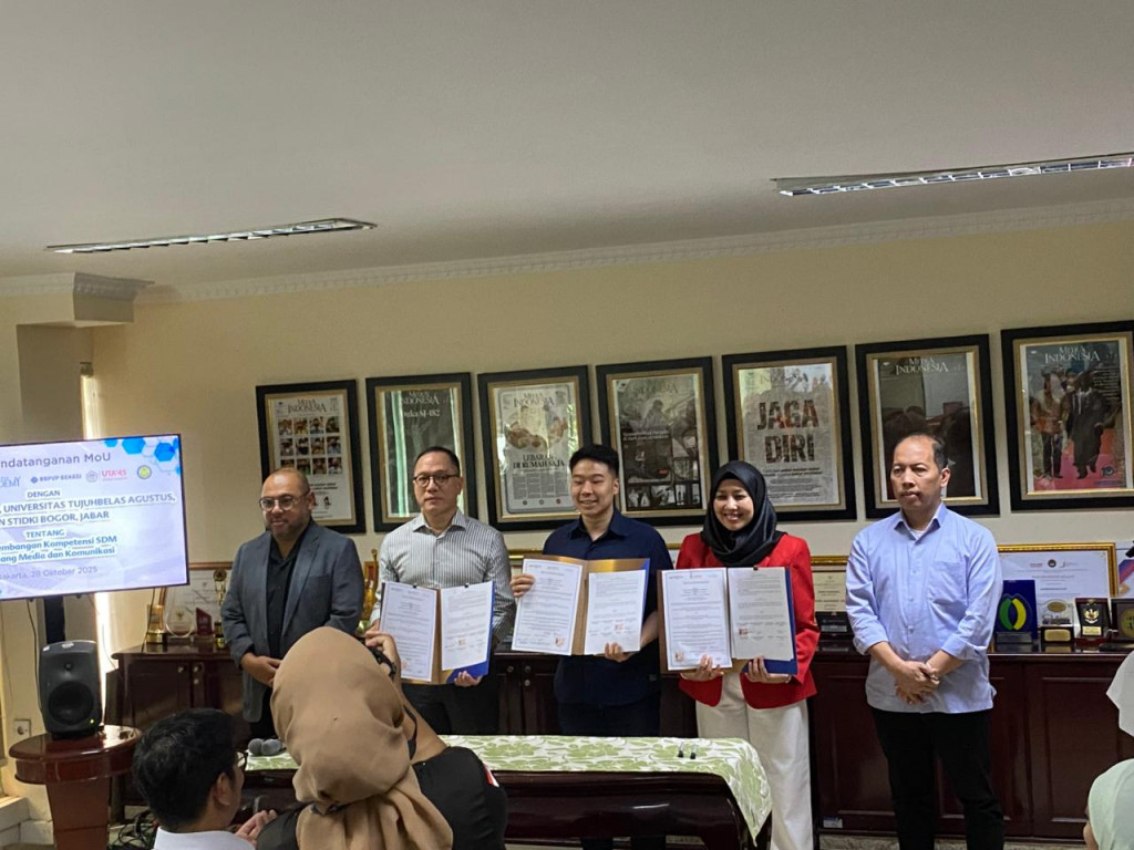 MoU Media Academy dengan sejumlah perguruan tinggi. Foto: Medcom/Bramcov Stivens Situmeang