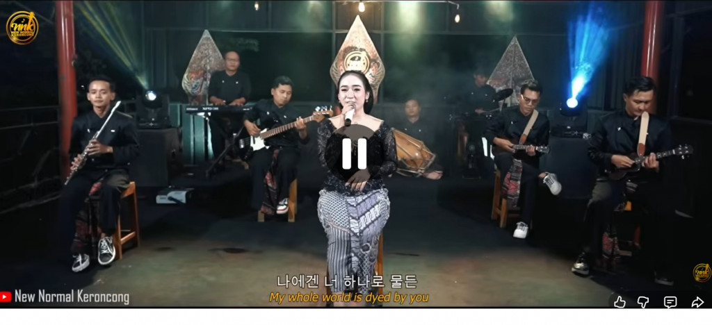  New Normal Keroncong bawakan lagu This Love soundtrack Drakor