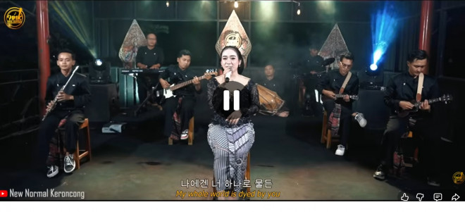 New Normal Keroncong bawakan lagu This Love soundtrack Drakor