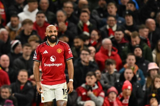 Penyerang Manchester United, Bryan Mbeumo (AFP/Oli Scarff)