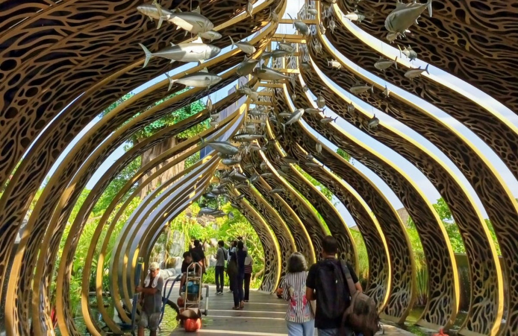 Taman Safari Indonesia menyambut hangat anak-anak pasien kanker Indonesia dalam acara The Journey of Hope, Edu-Fun Pejuang Hebat, di Marine Safari Bali.