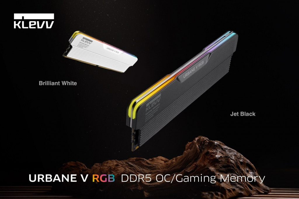 Klevv Urbane V RGB DDR5 Jet Black Edition