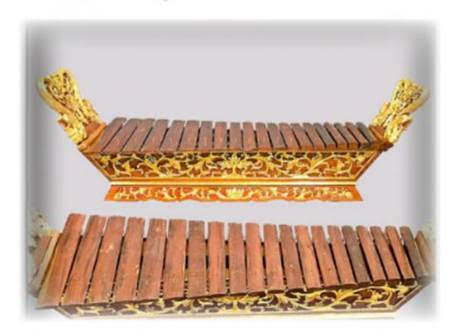 Salah satu alat musik tradiaional, Gambang. DOK miachristy.wordpress.com.